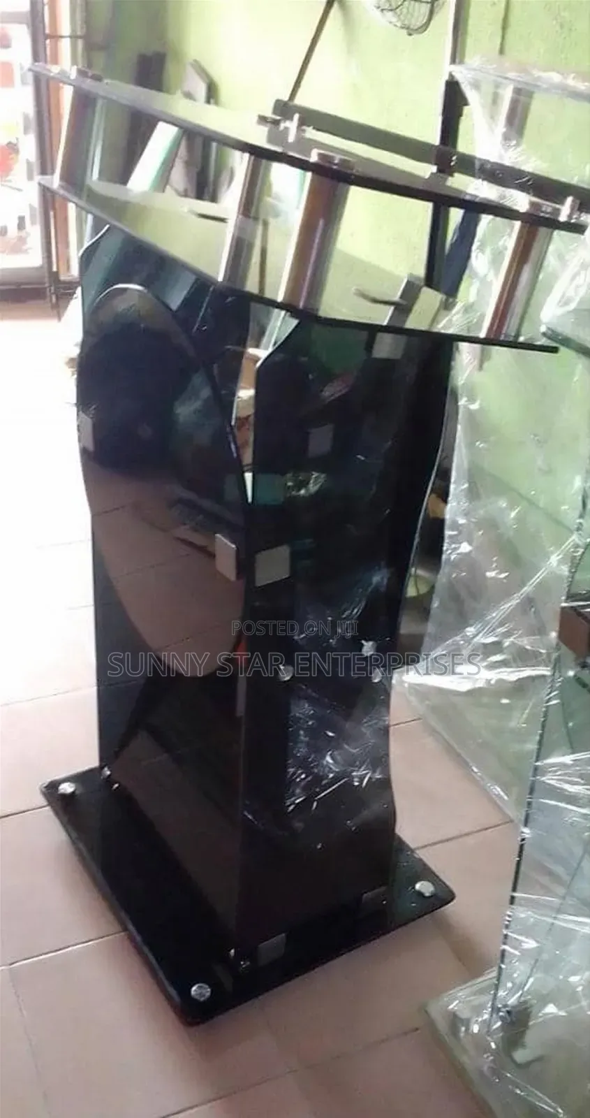 High Quality Executive Thick Glass Pulpit for Church