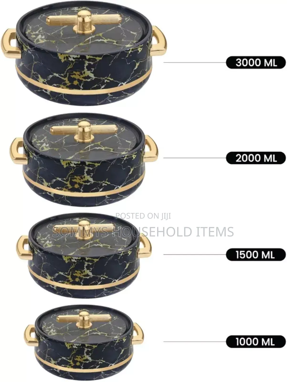 4set Insulated Hotpot or Food Warmer