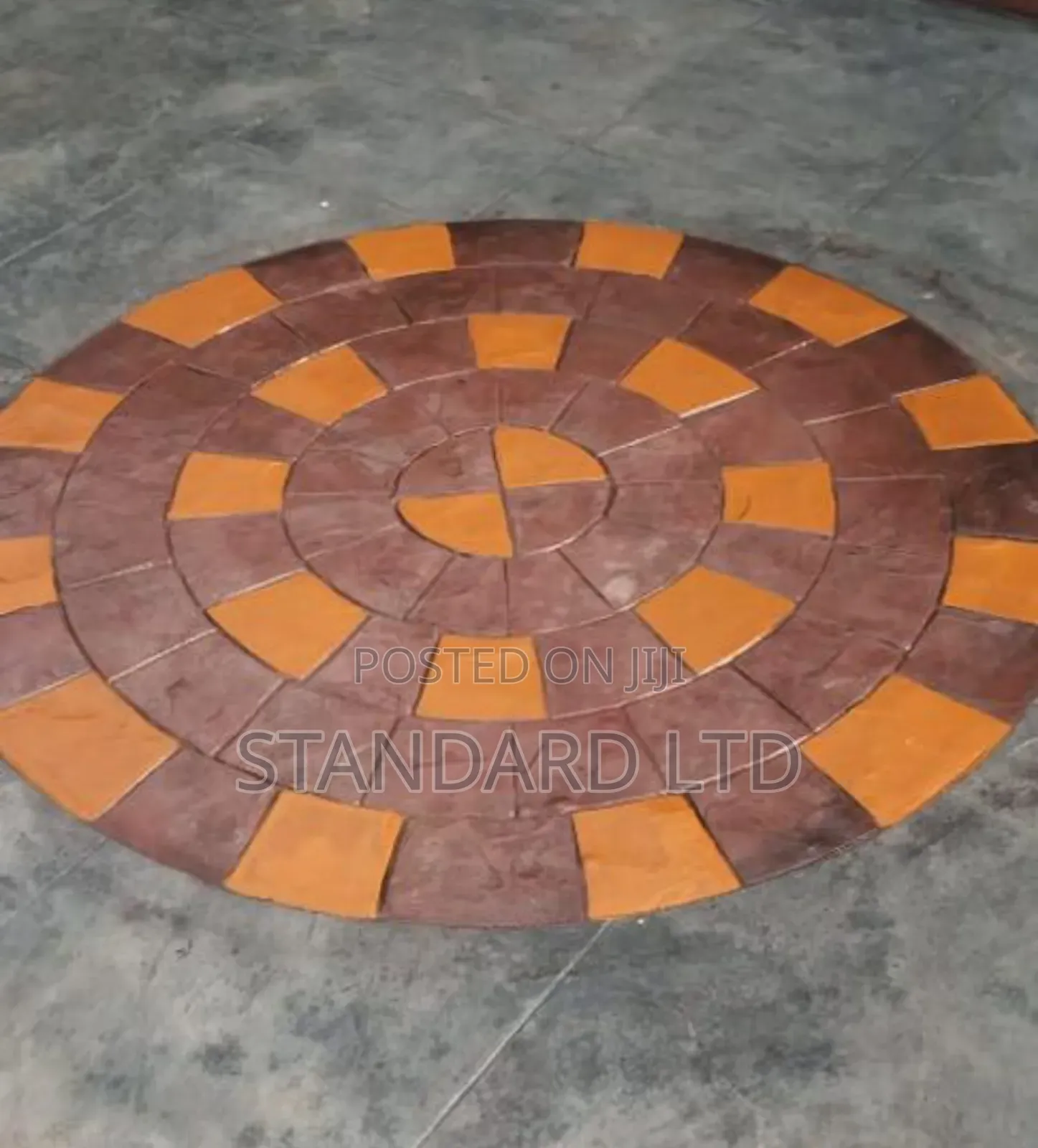 Igbalode Stamped Concrete Floor 