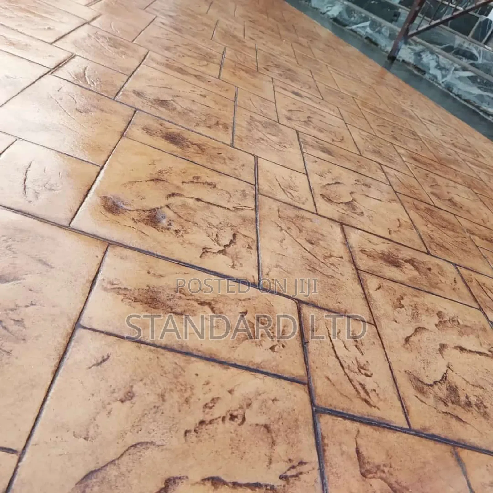 Standard Gloss Outdoor Polish Stamp Concrete Floor