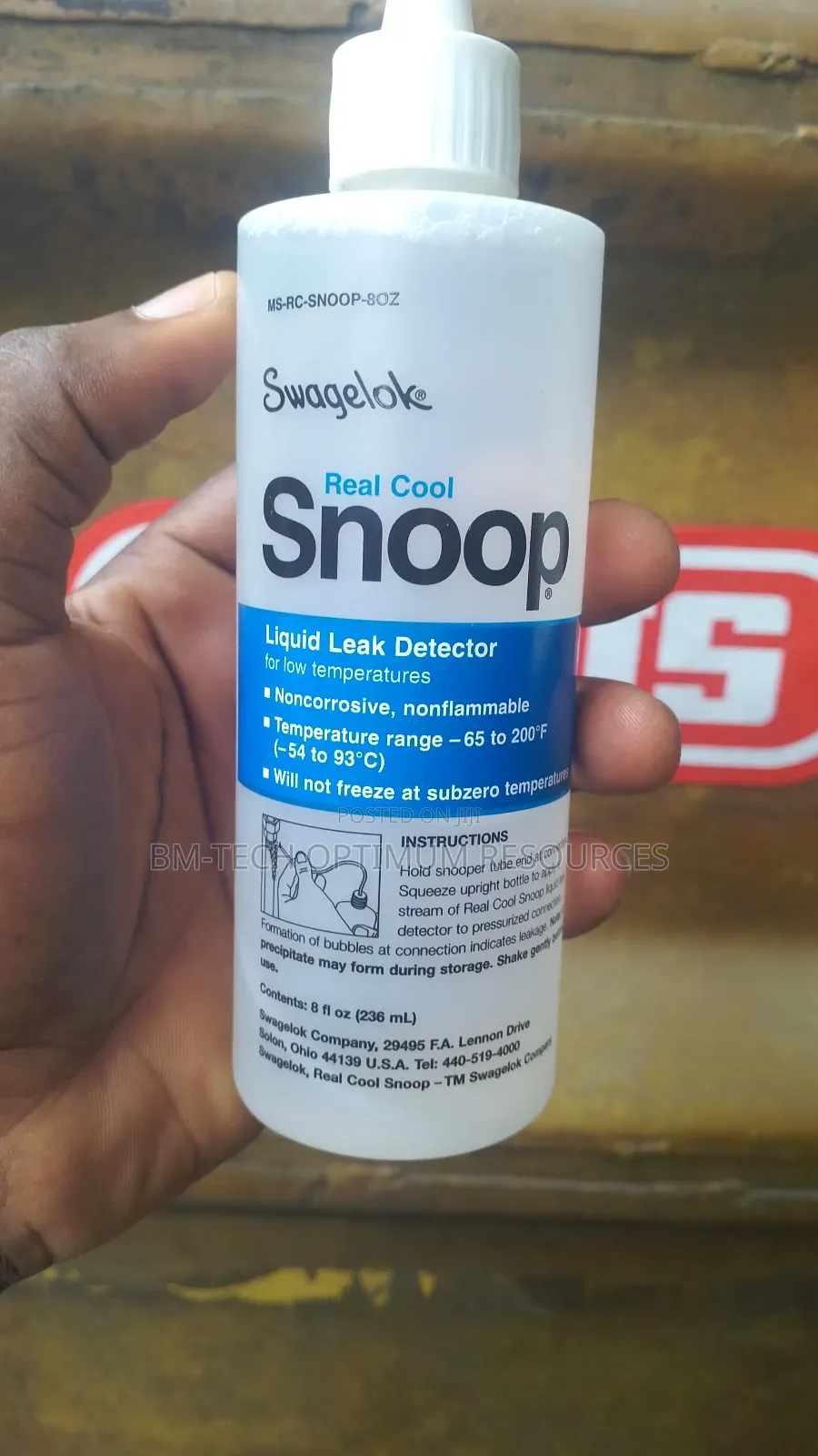 Snoop Liquid Leak Detector, 8 Oz. (236 Ml) Bottle