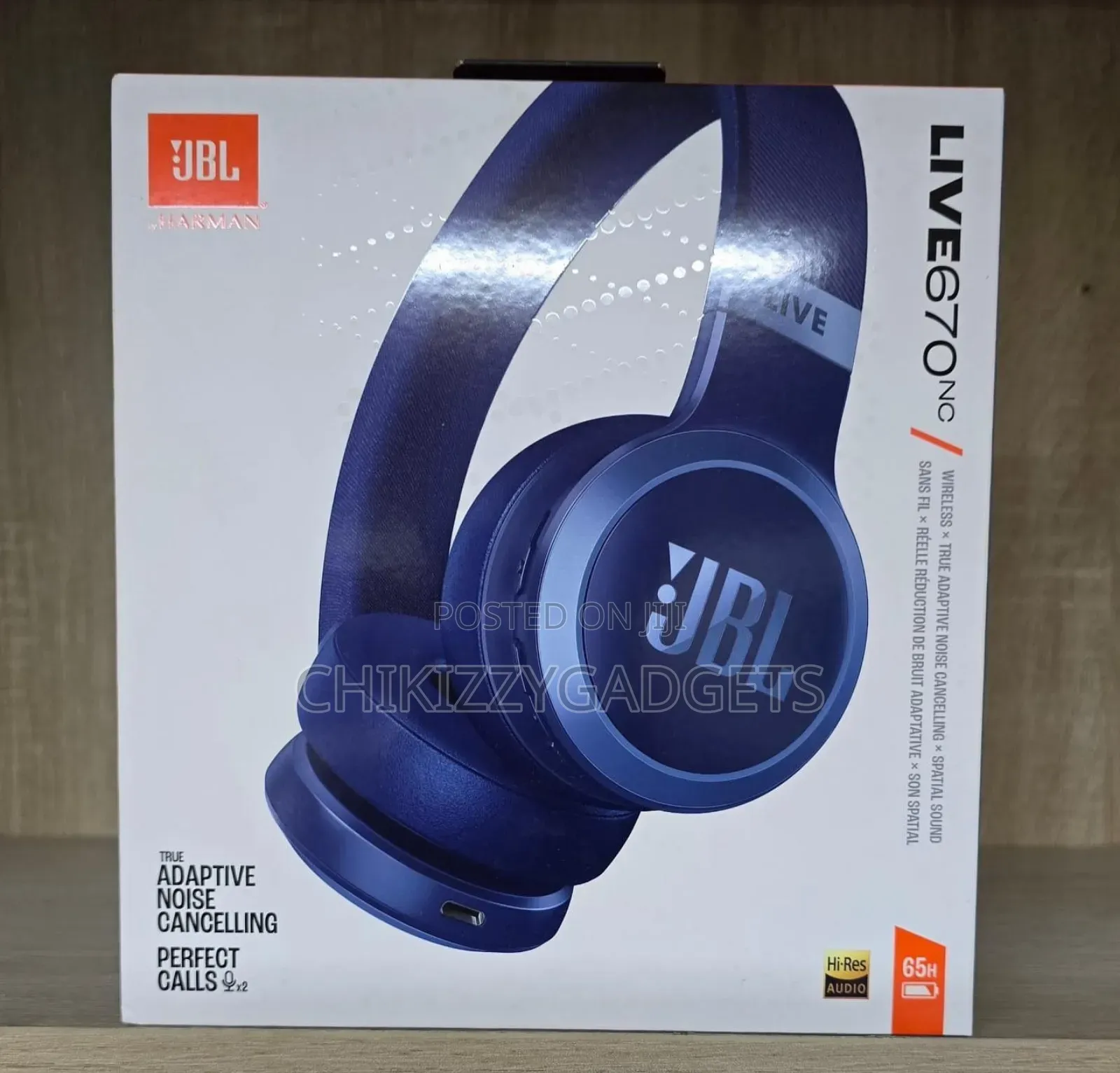 Original New JBL Live 670 Nc Bluetooth Headphone