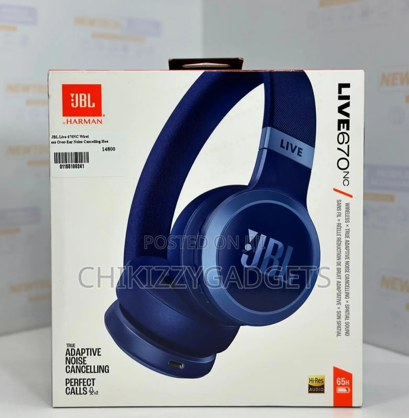 Original New JBL Live 670 Nc Bluetooth Headphone