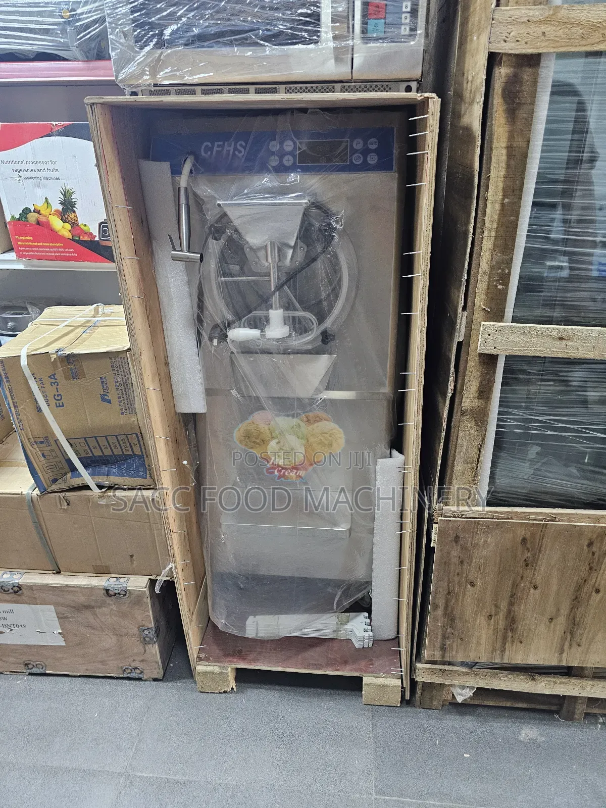 Standing Batch/Hard Ice Cream Machine (30l)