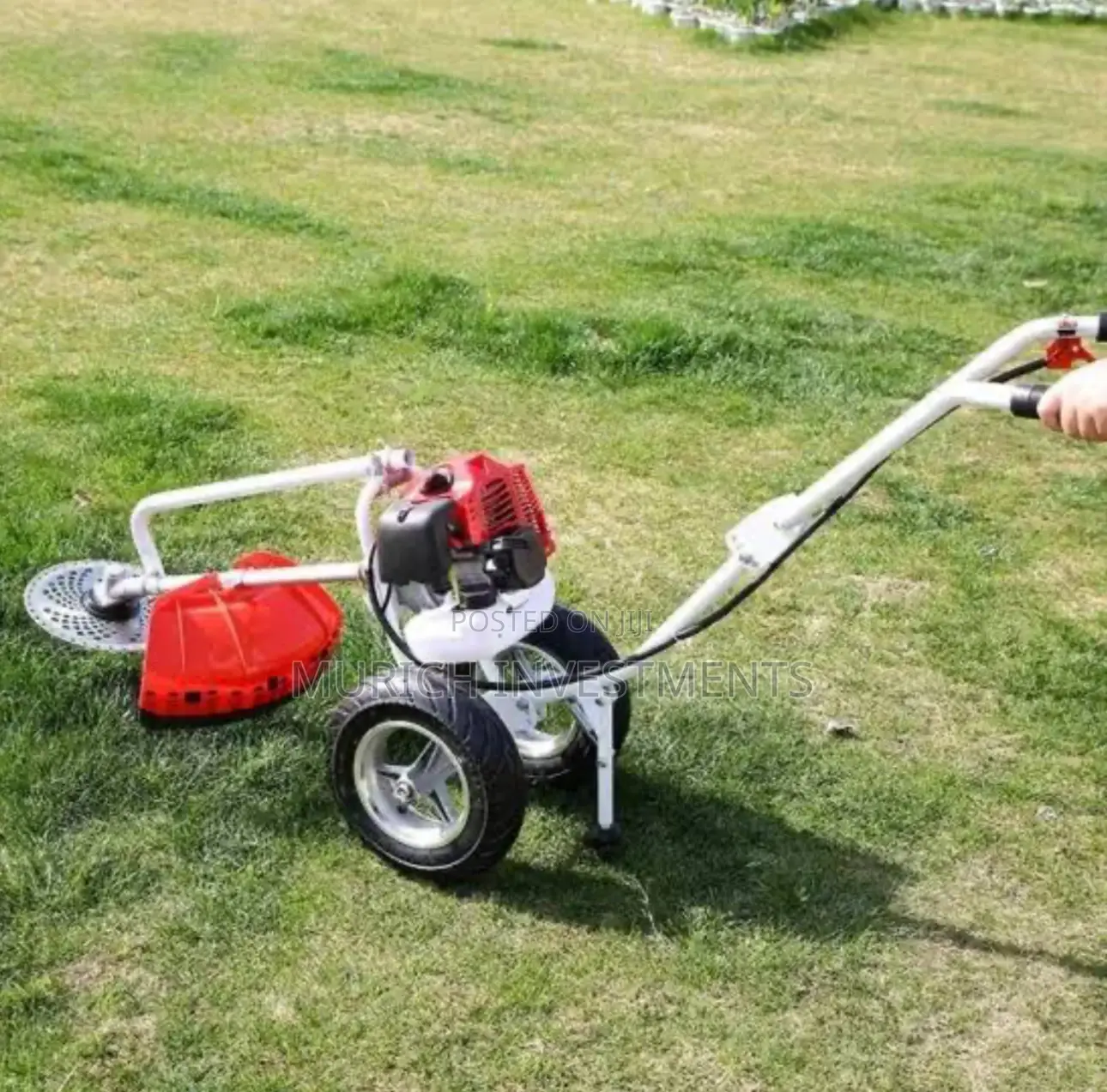 Multipurpose Hand Push Lawn Mower Brush Cutter Machine