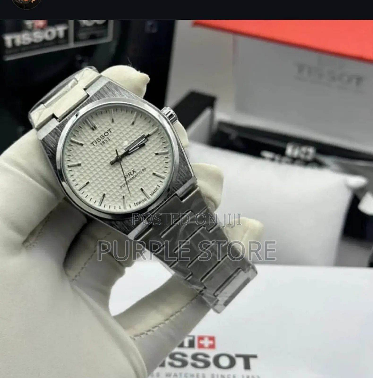 Tissot Powermatic Watch Silver