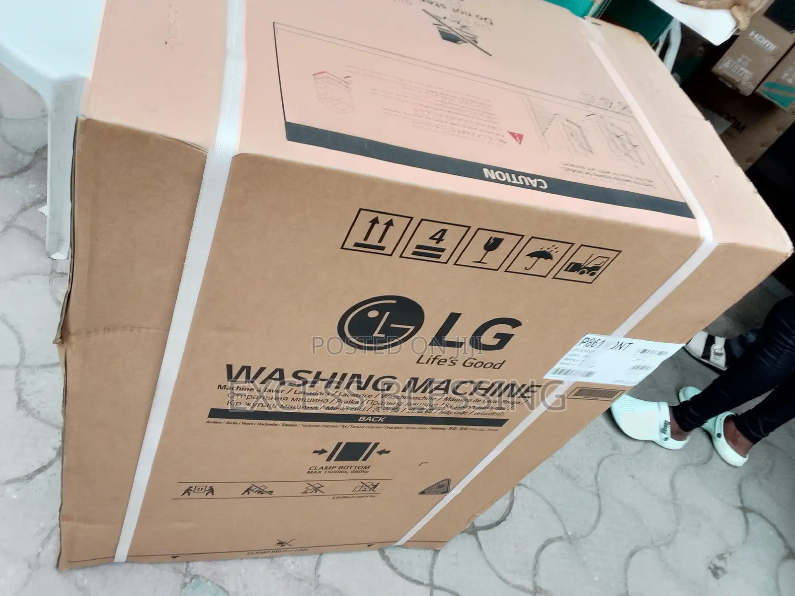 680kg/Max 1500lbs Washing Machine (Lg)