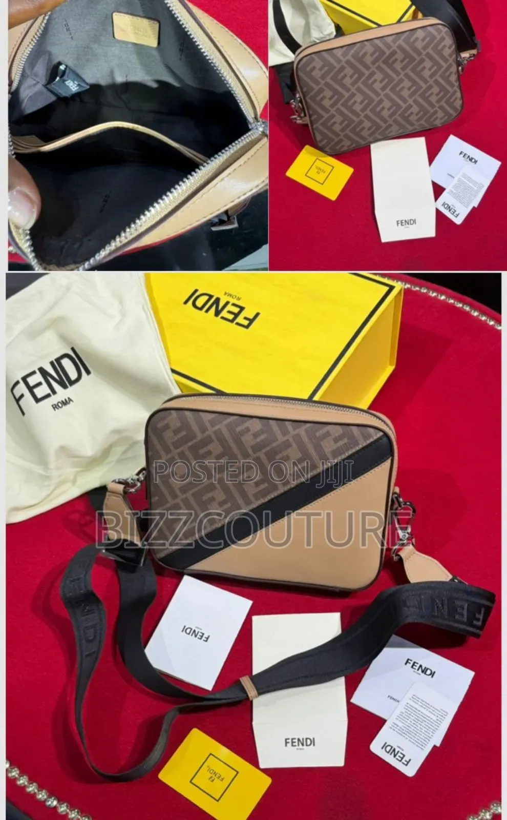 Original Fendi Crossbody Bags Available in Store