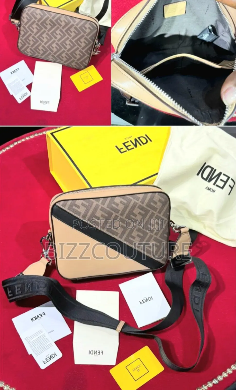 Original Fendi Crossbody Bags Available in Store