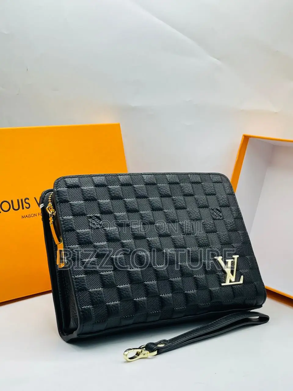 Original Louis Vuitton Armit Black Bag Is Available in Store
