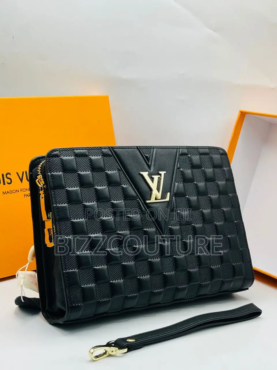 Original Louis Vuitton Armit Black Bag Is Available in Store