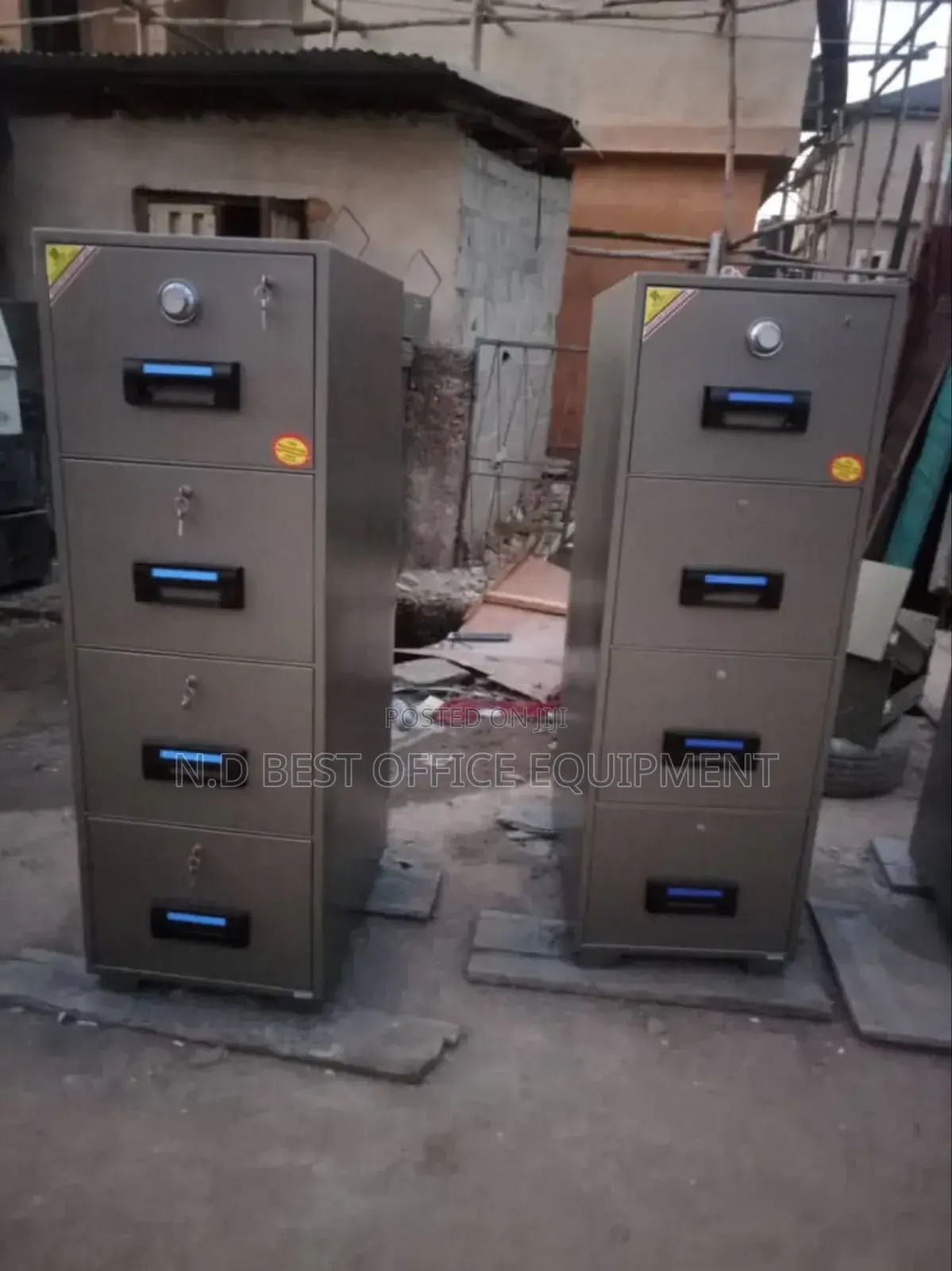 Four Drawings Fireproof Safe Cabinets