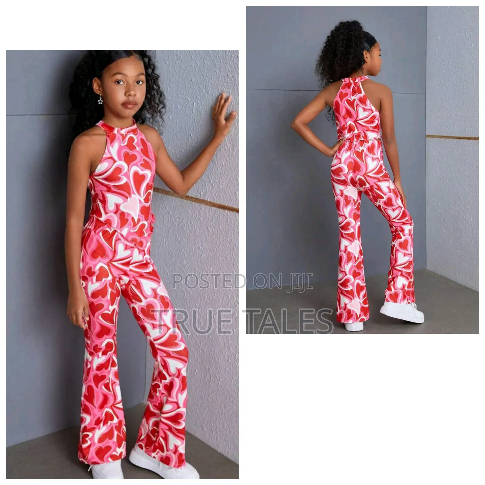 SHEIN Girls' 2 Piece Pink Set