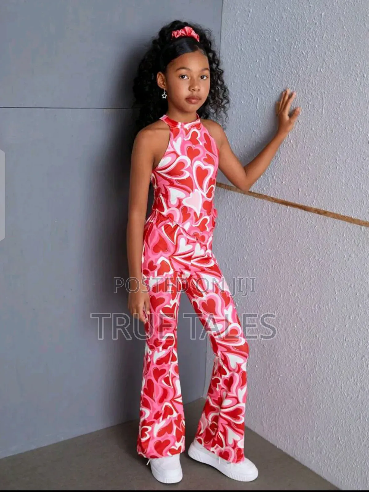 SHEIN Girls' 2 Piece Pink Set
