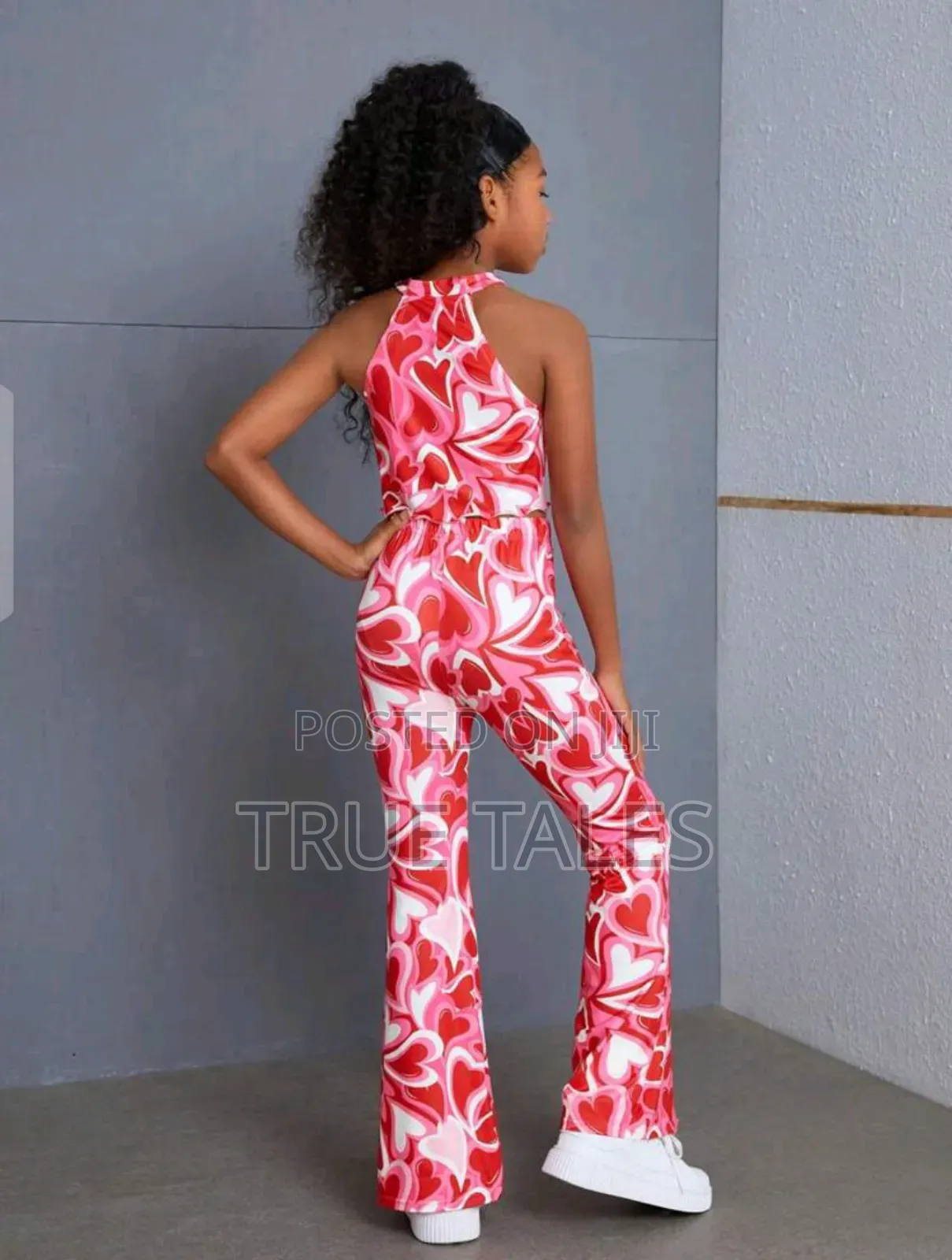 SHEIN Girls' 2 Piece Pink Set