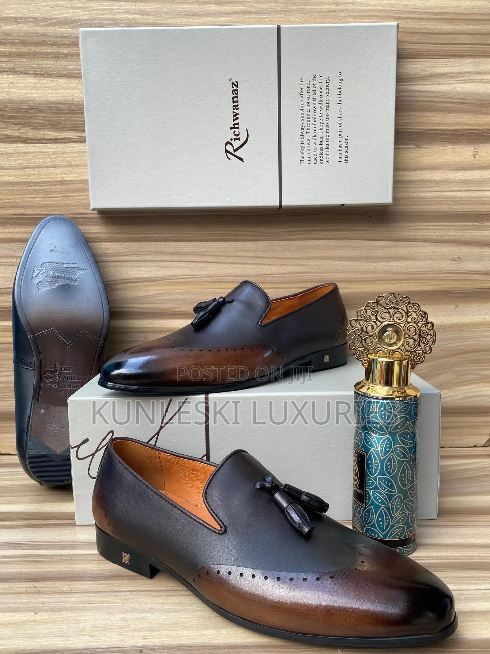 Original Richwanaz Men Loafers Shoe in Two Colorways