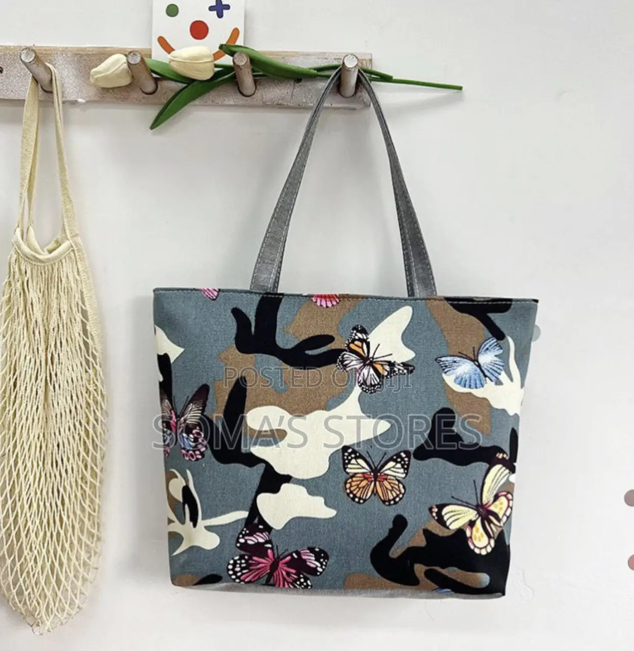 Tote Bag With Different Designs