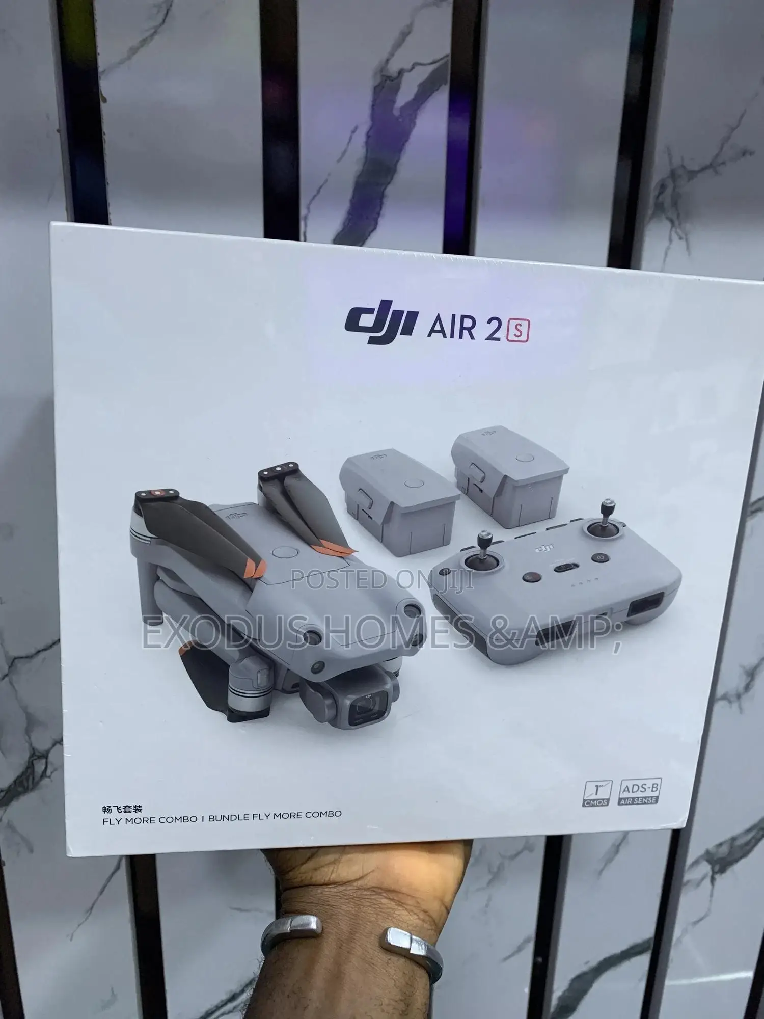 DJI Air 2S, Drone With 3-axis Gimbal Camera 5.4k Video Etc