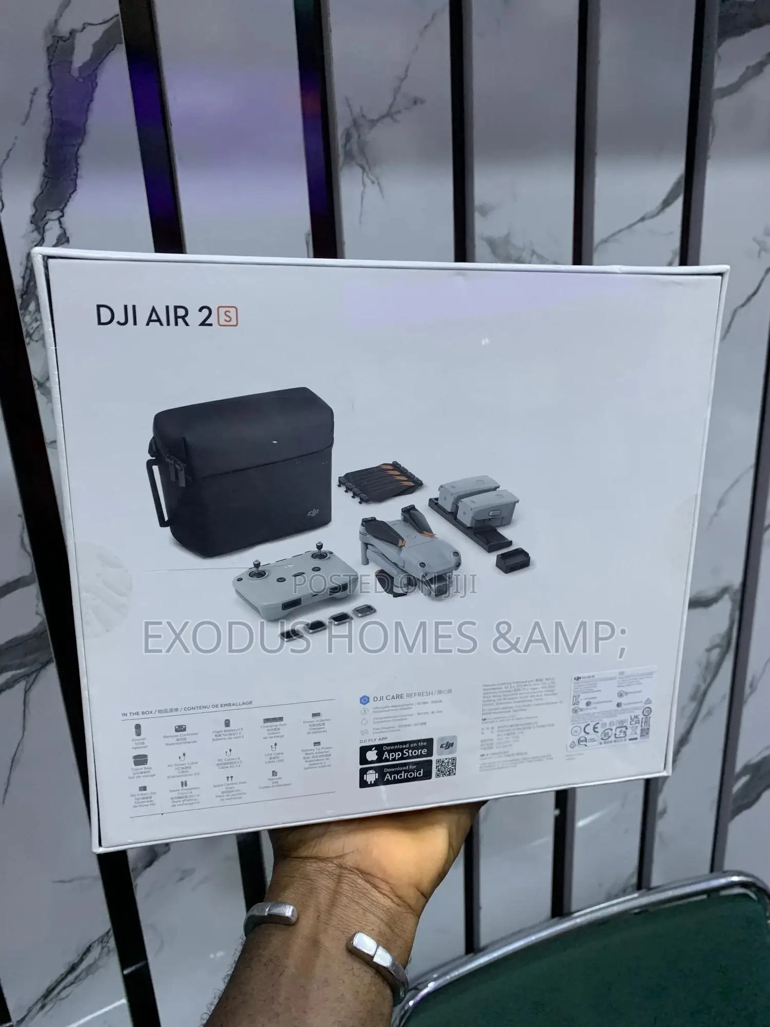 DJI Air 2S, Drone With 3-axis Gimbal Camera 5.4k Video Etc