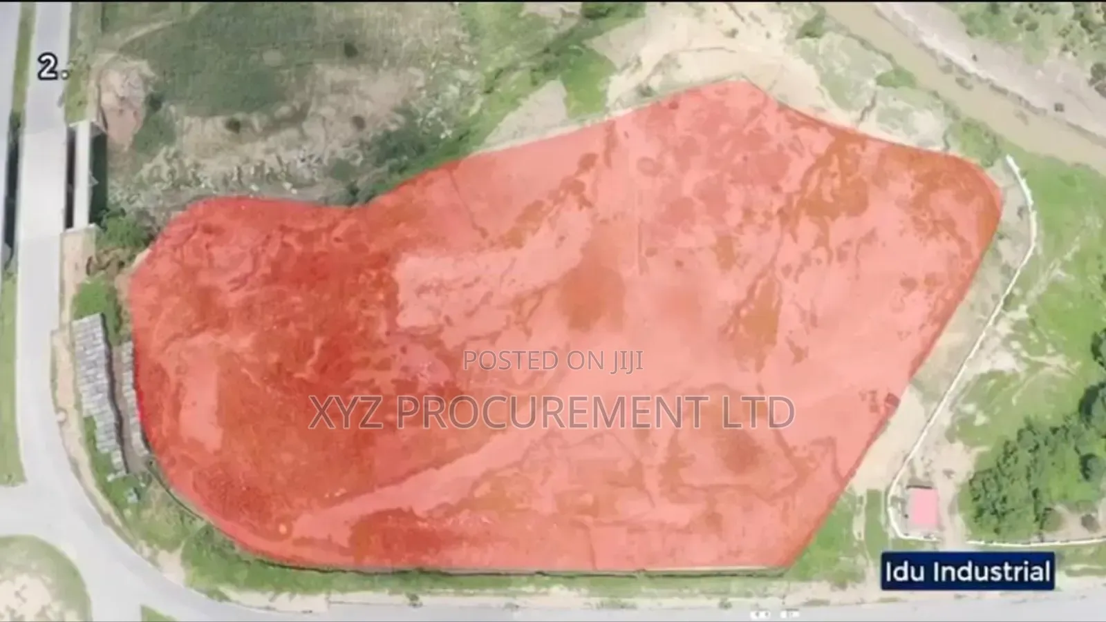 2.49 Hectare Commercial/Industrial C of O Plot Idu