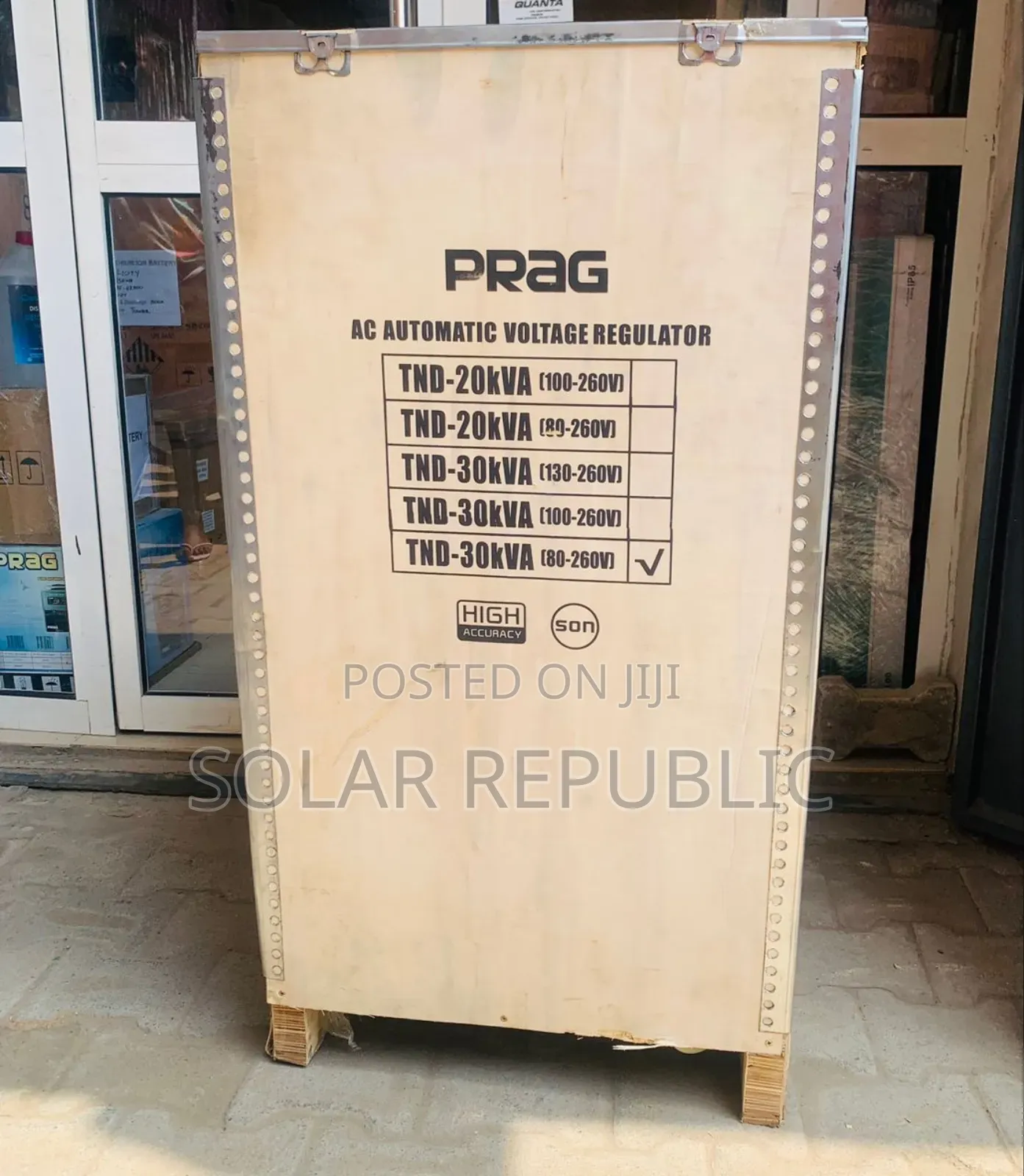 30kva Prag Voltage Stabilizer
