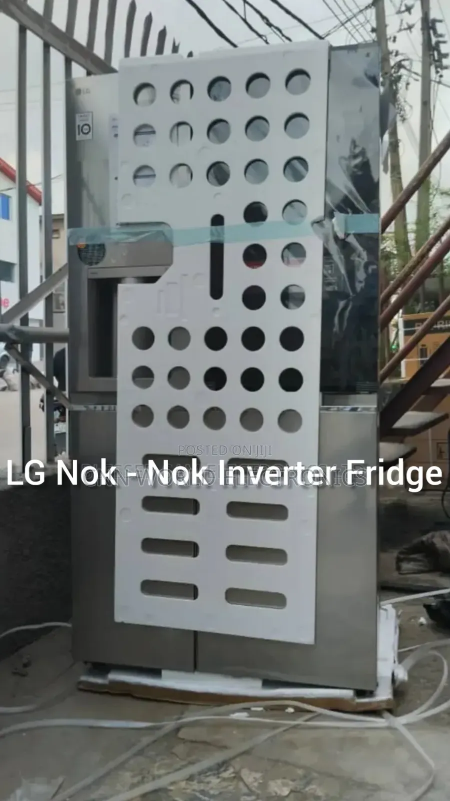 New LG 674L Nok - Nok Inverter Fridge Side by Side Ice Maker