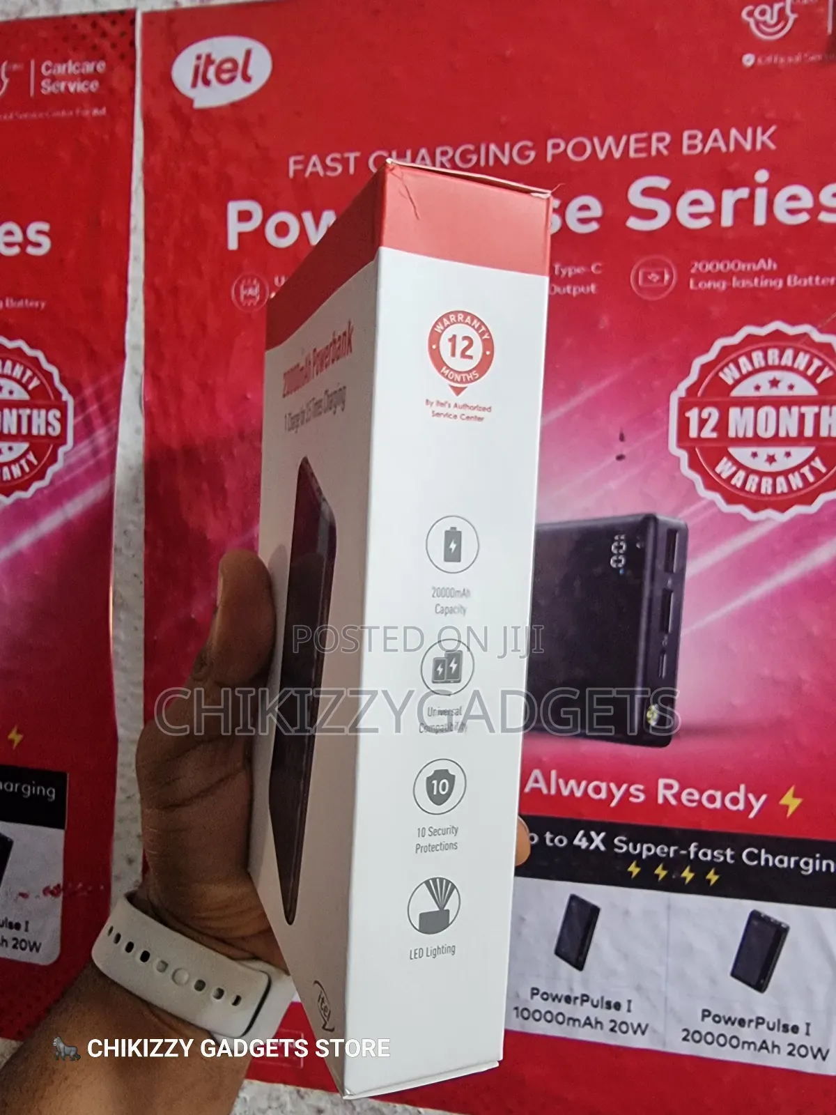 Brand New Itel Powerbank 20000mah