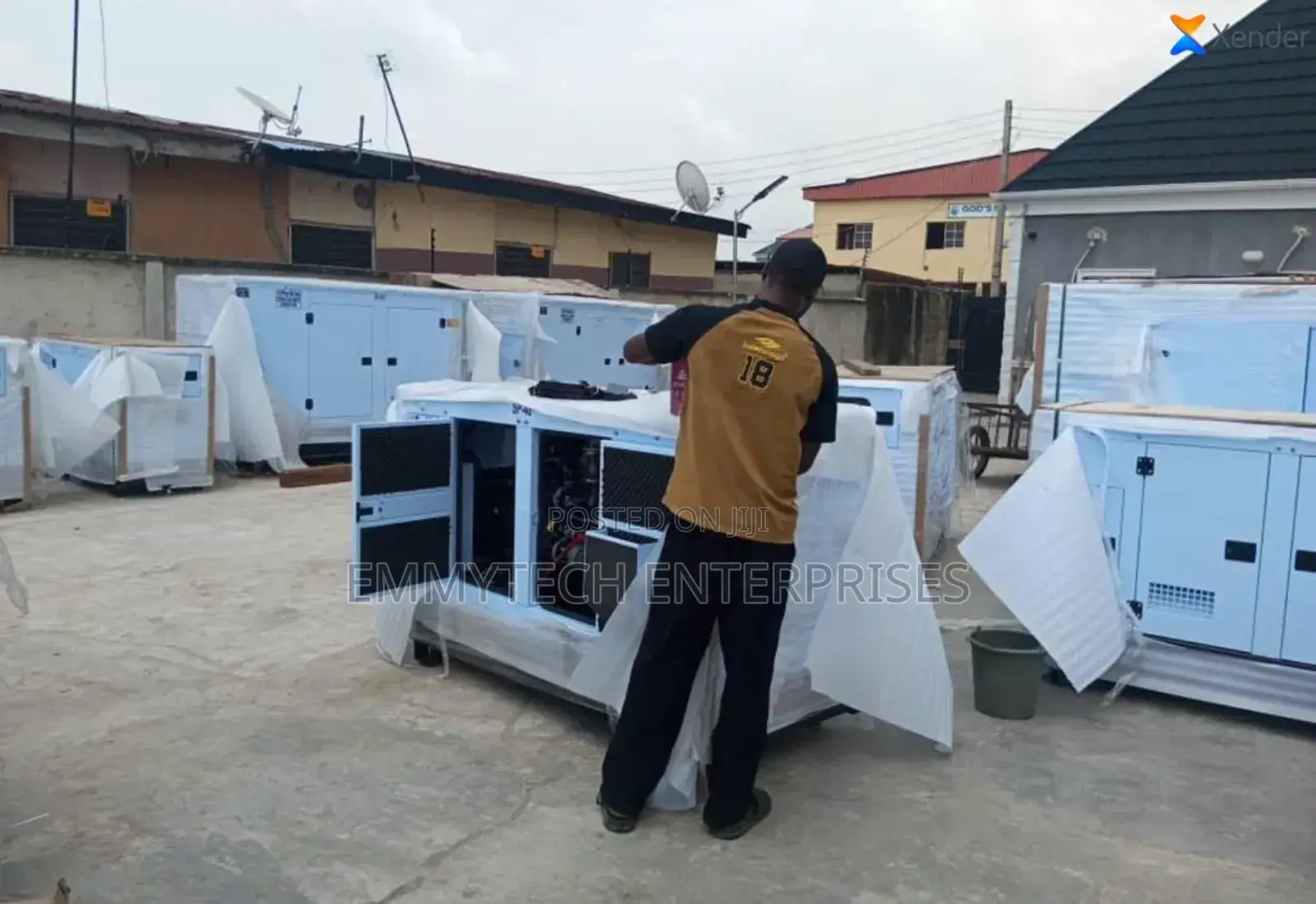20kva Perkins Soundproof Generator Made in England CCTSSSP