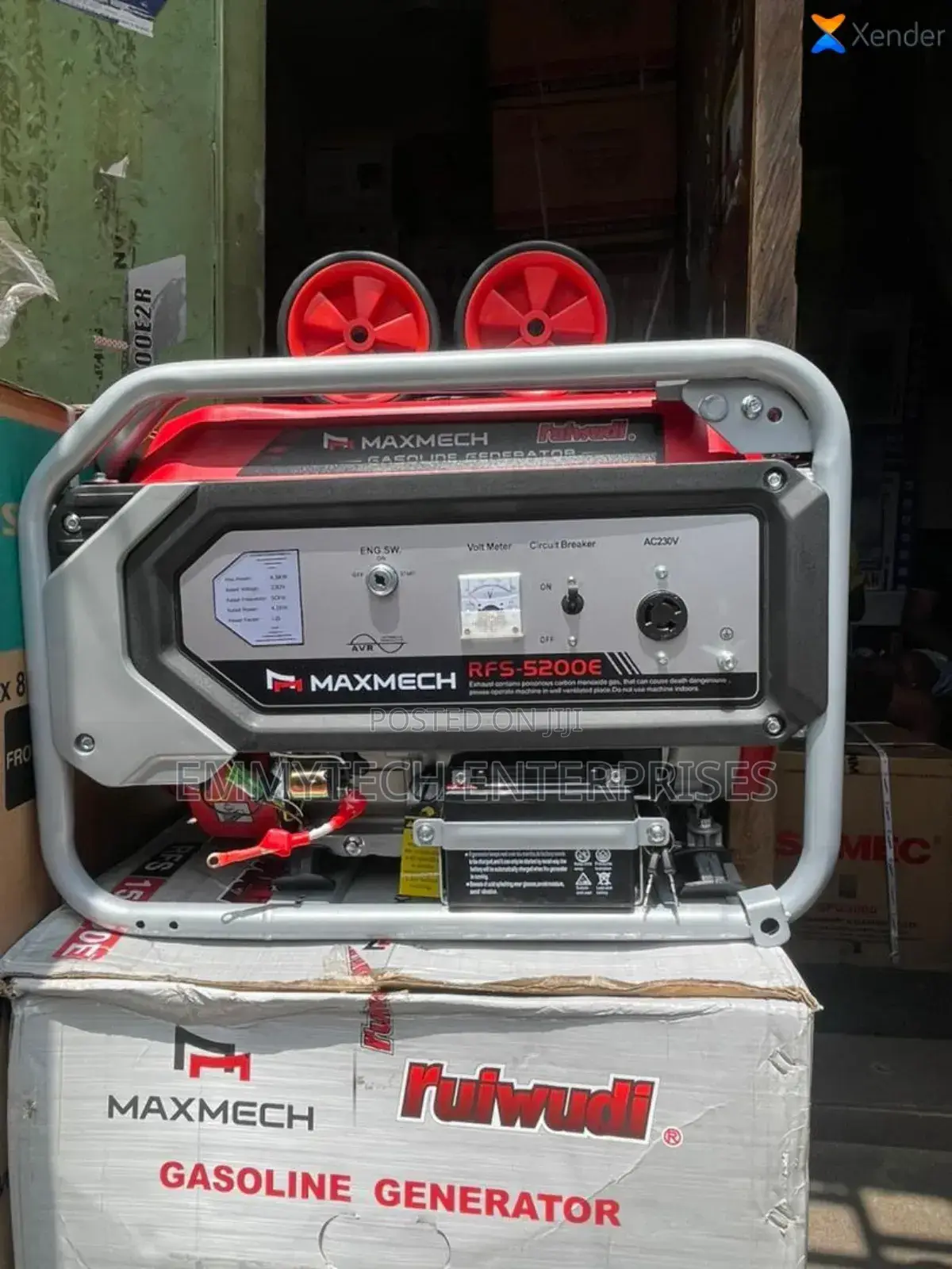 Maxmech Generator 3.5kva 5200key FST
