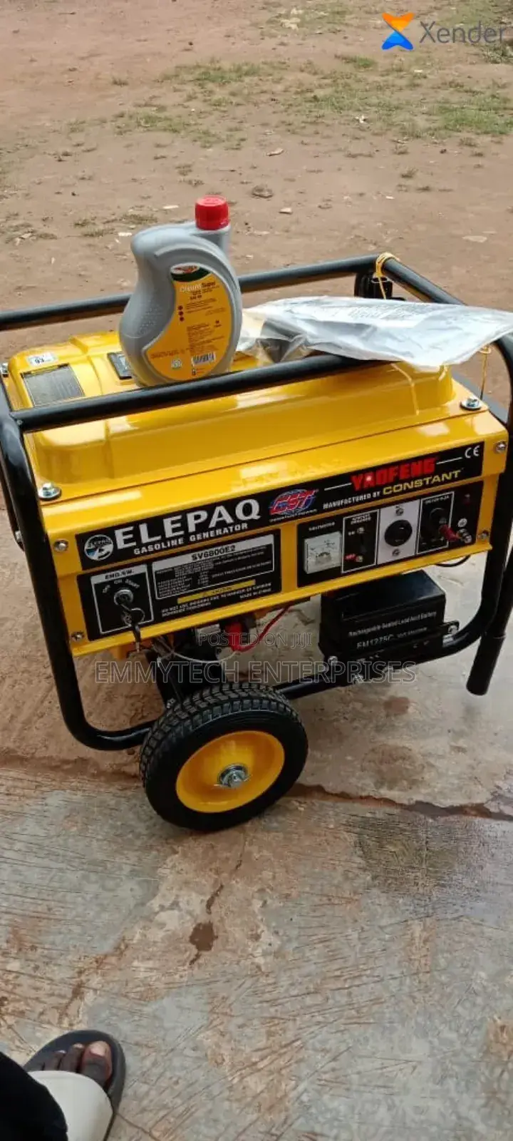 Elepaq Constant Generator 4.5kva Svkey Che