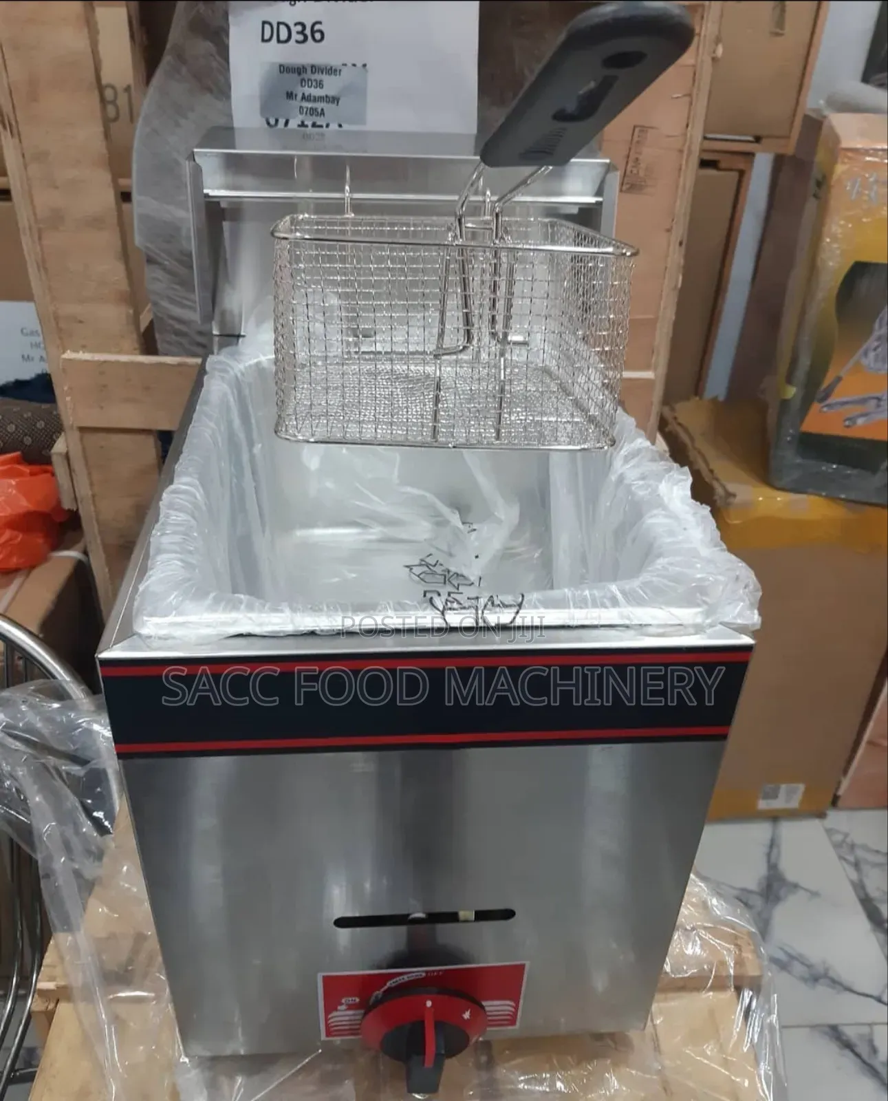 Gas Deep Fryer Single Tank (10l)