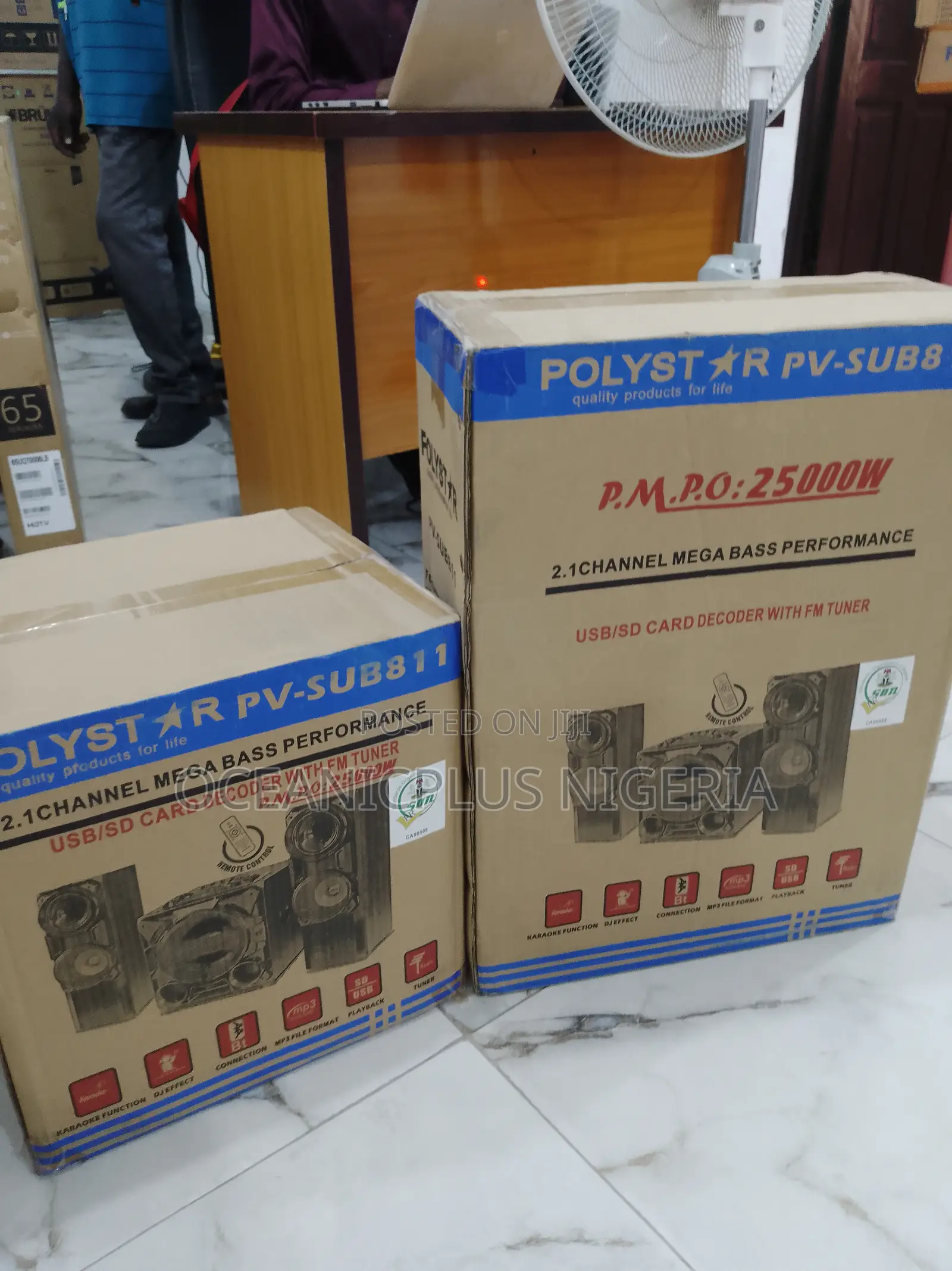 Rich-Toned Polystar Audio Sound Bar System
