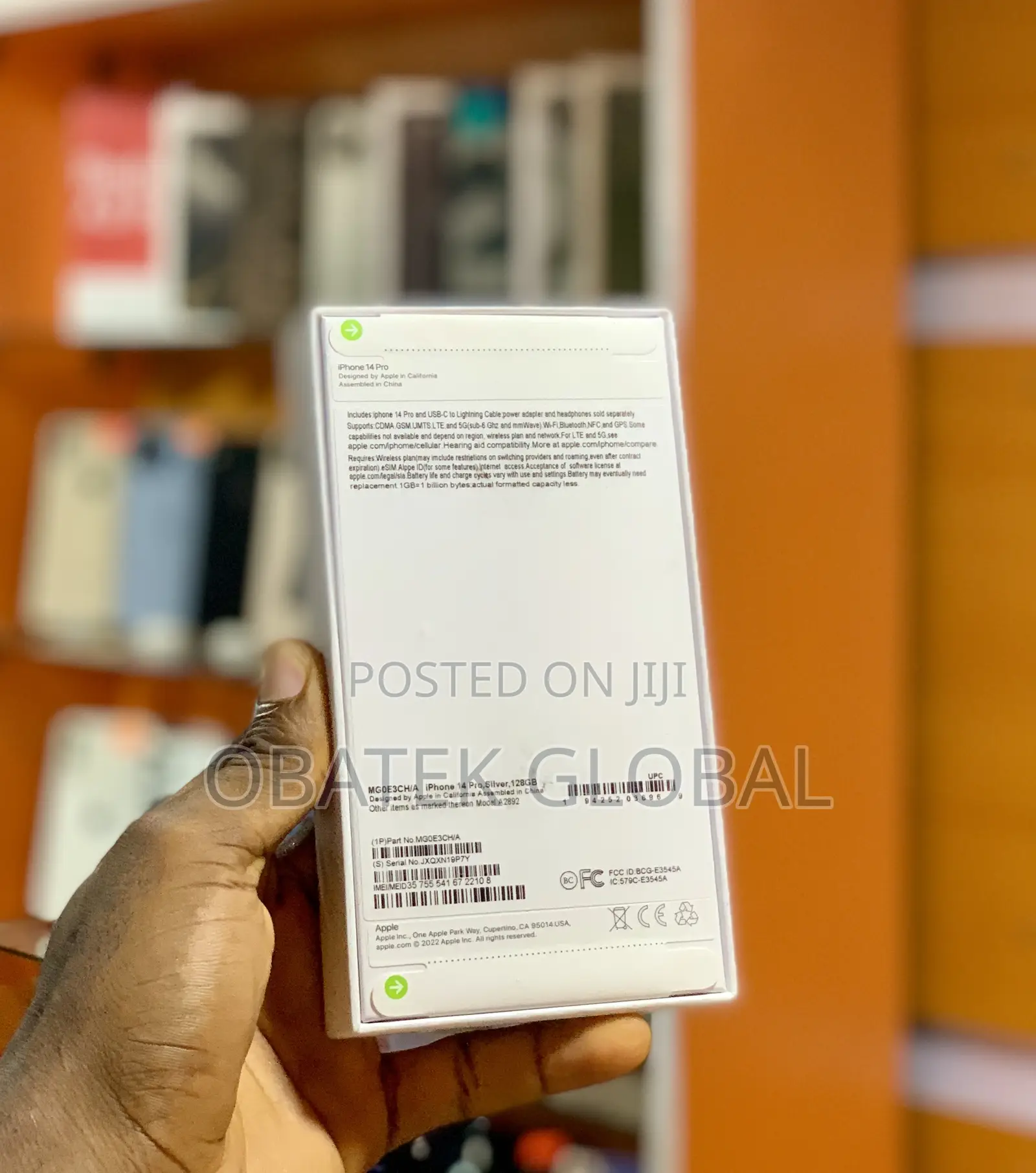 New Apple iPhone 14 Pro 128 GB Silver