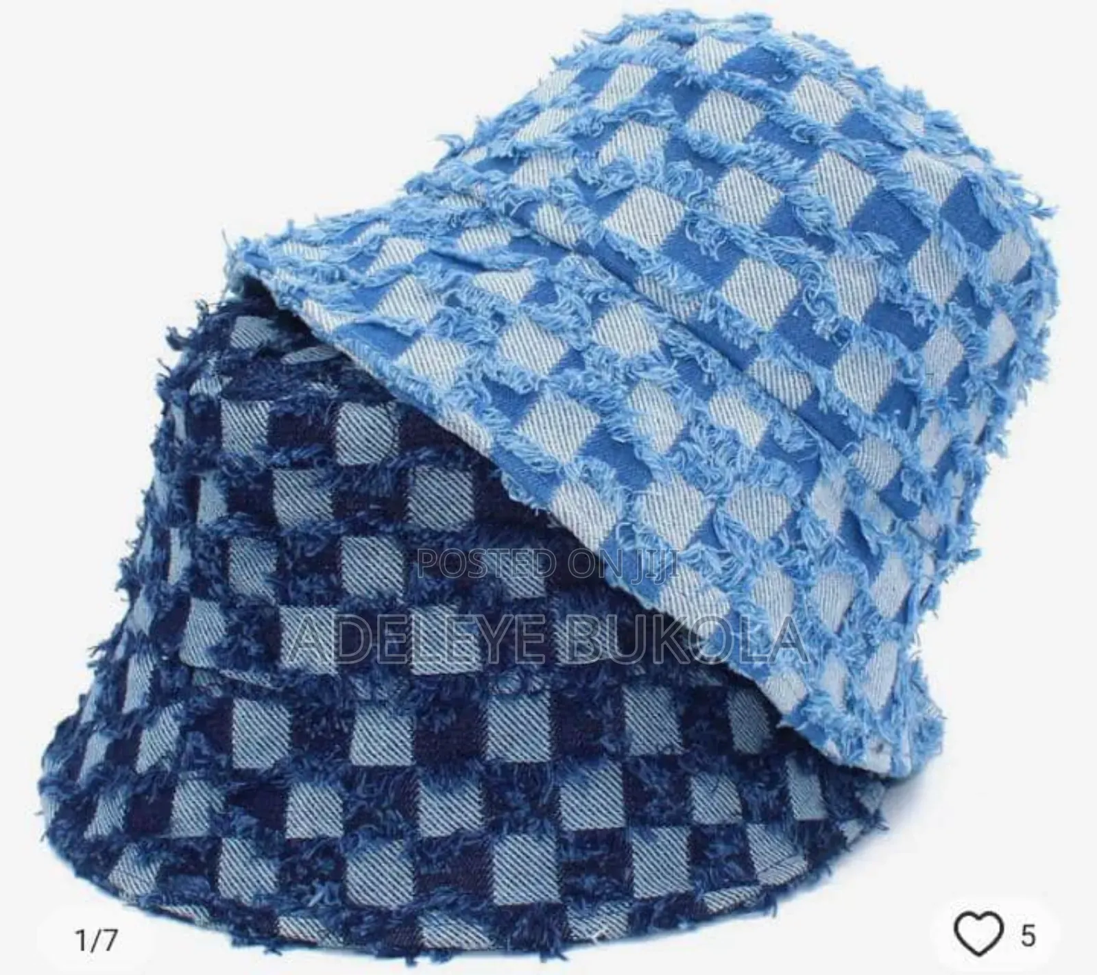Denim Designer Bucket Hat