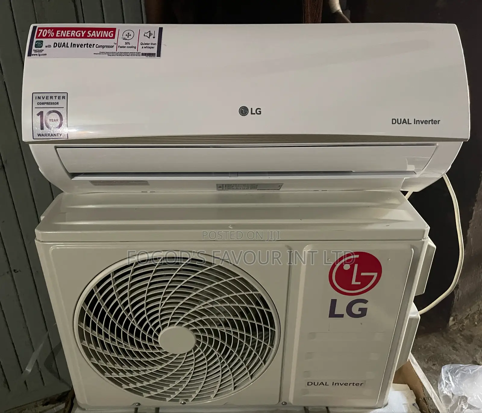 LG Gencool Dual Inverter 1.5HP Air Conditioner