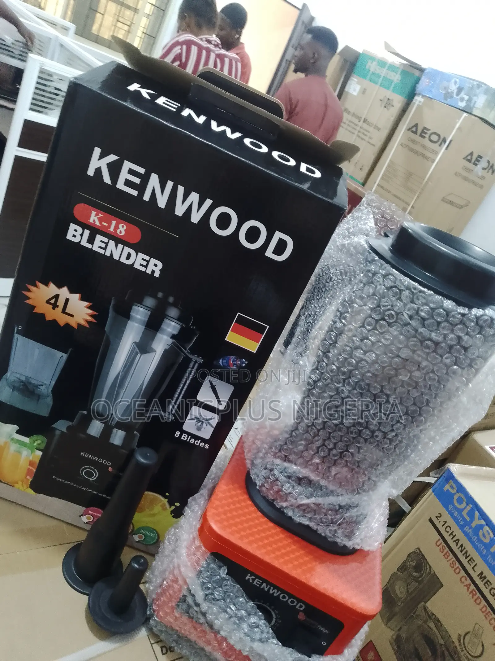 No-Waste 900watts 8blades Kenwood Blender