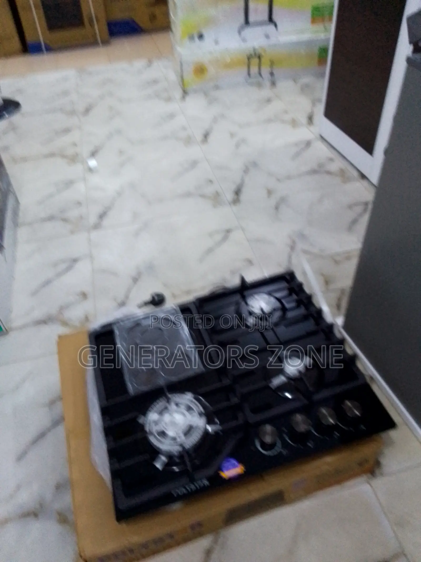 Lightweight Polystar 3+1 Electric Gas Hob {Pv-Gt60g3hinv}
