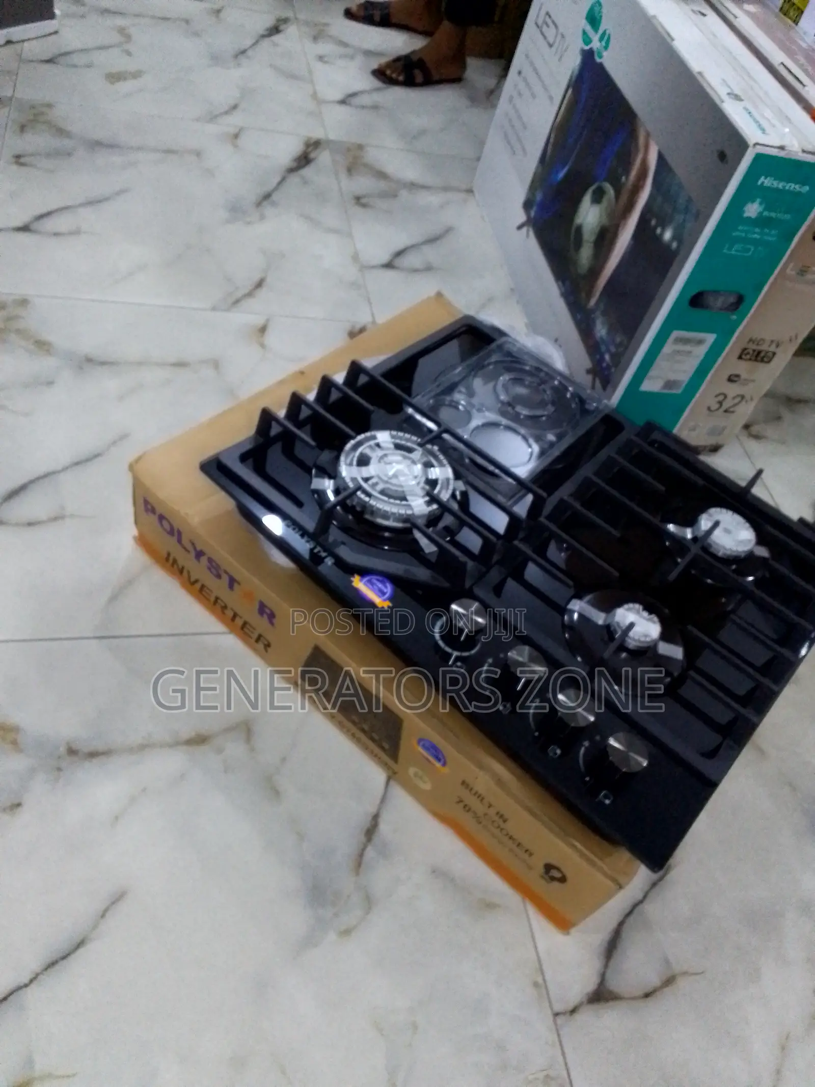 Energy-saving Modes Polystar 3+1 Electric Gas Cooker