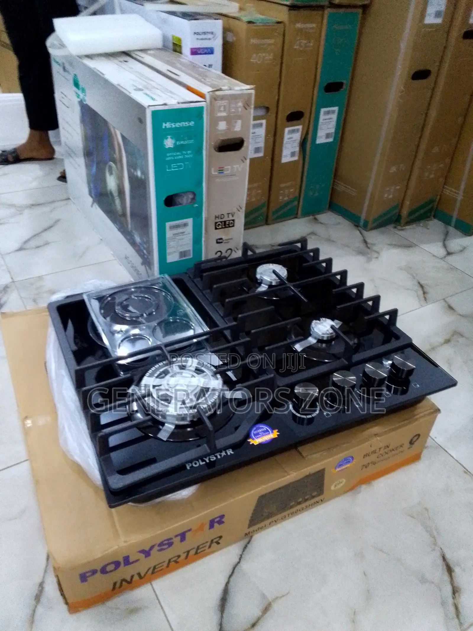 Polystar 3+1 Electric Built-in Cookersmart Home Performance