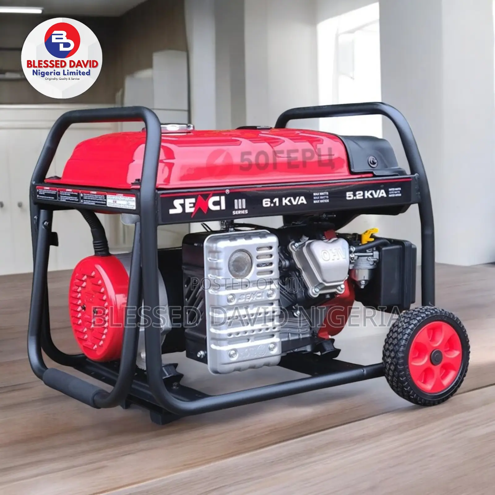 Senci Sc7800r 5.2kva Remote Control Generator, 100% Copper