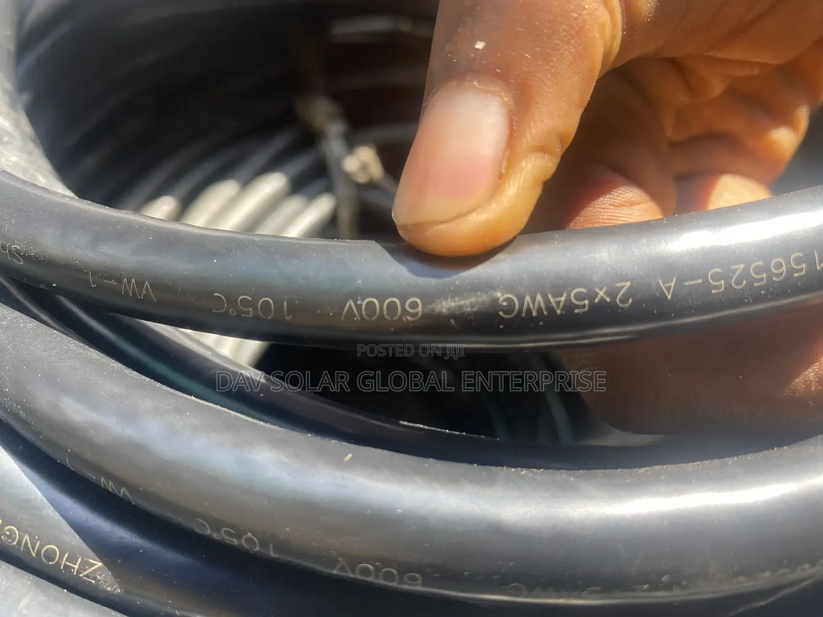5awgx2 16mm DC Cable