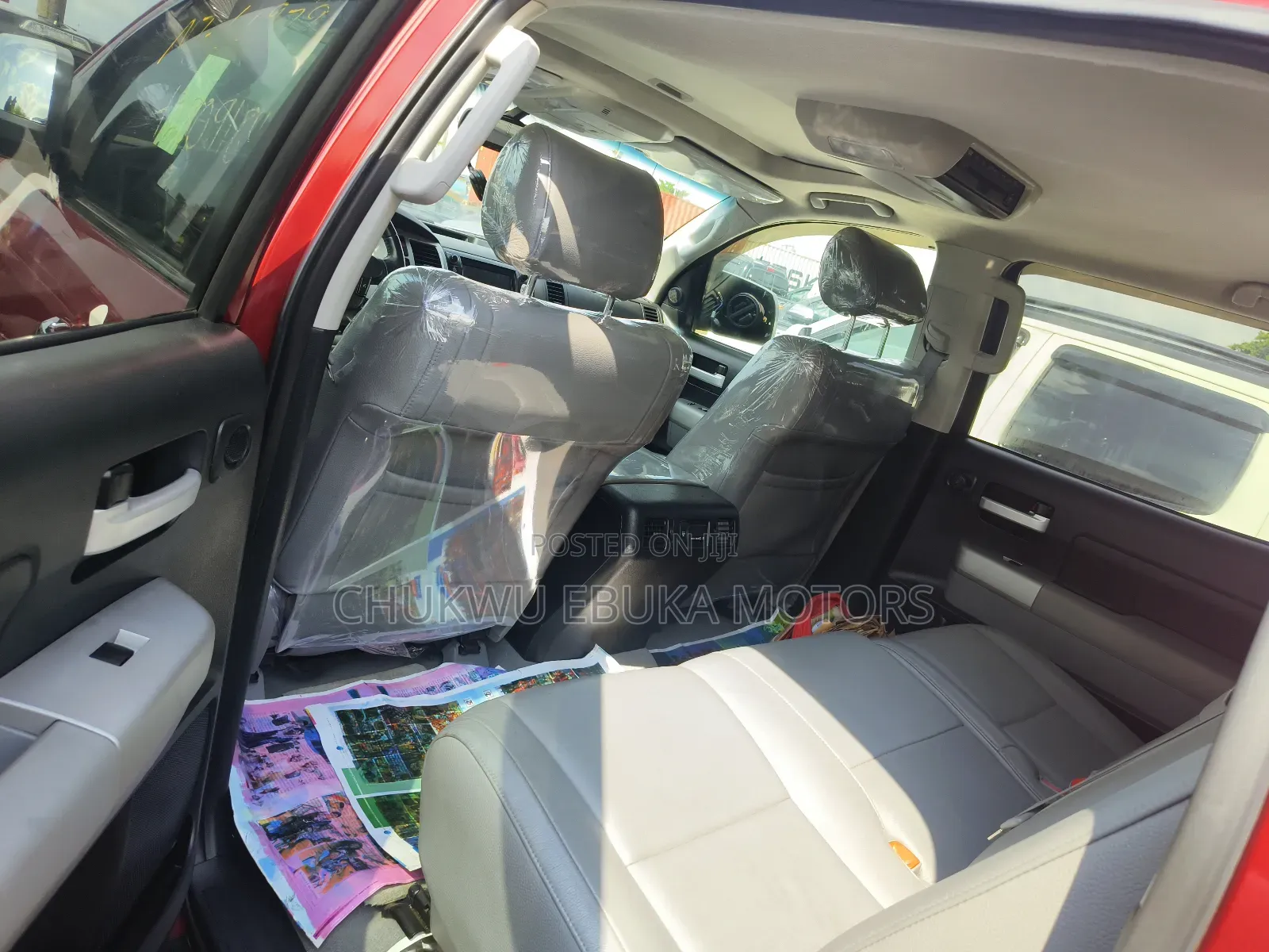 Toyota Tundra Double Cab 4x4 Limited 2012 Red