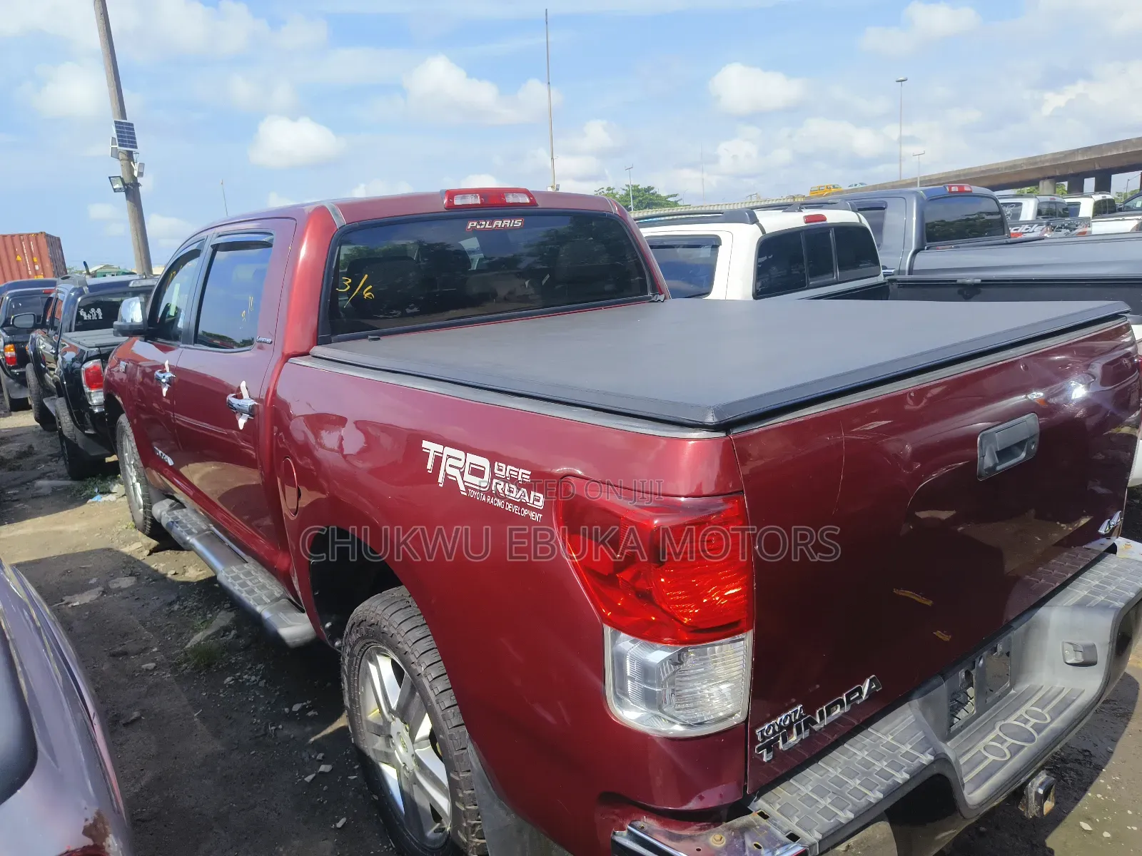 Toyota Tundra Double Cab 4x4 Limited 2012 Red