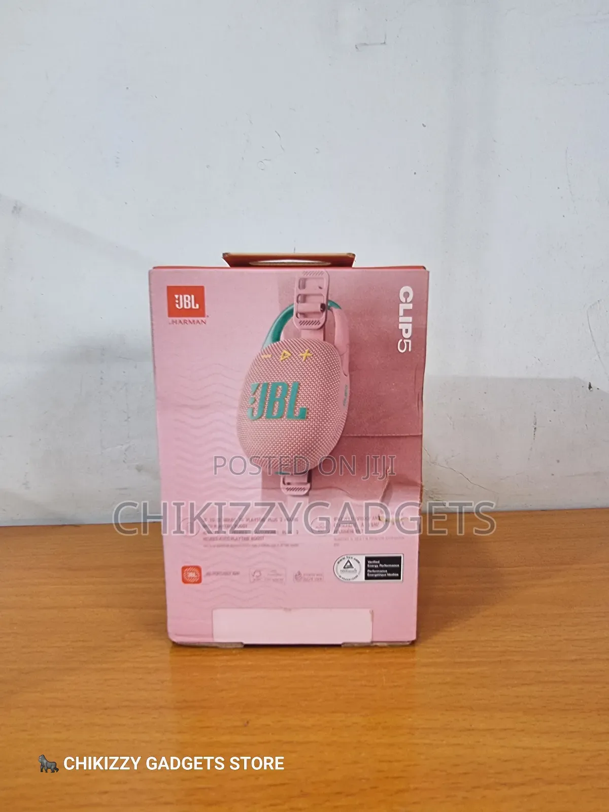Brand New Pink JBL Clip 5 Speaker