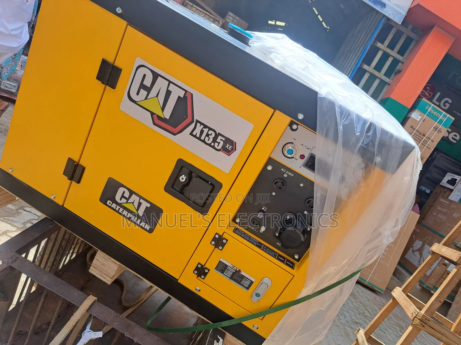 Cat 12.5kva Diesel Soundproof Generator 100% Copper Coil