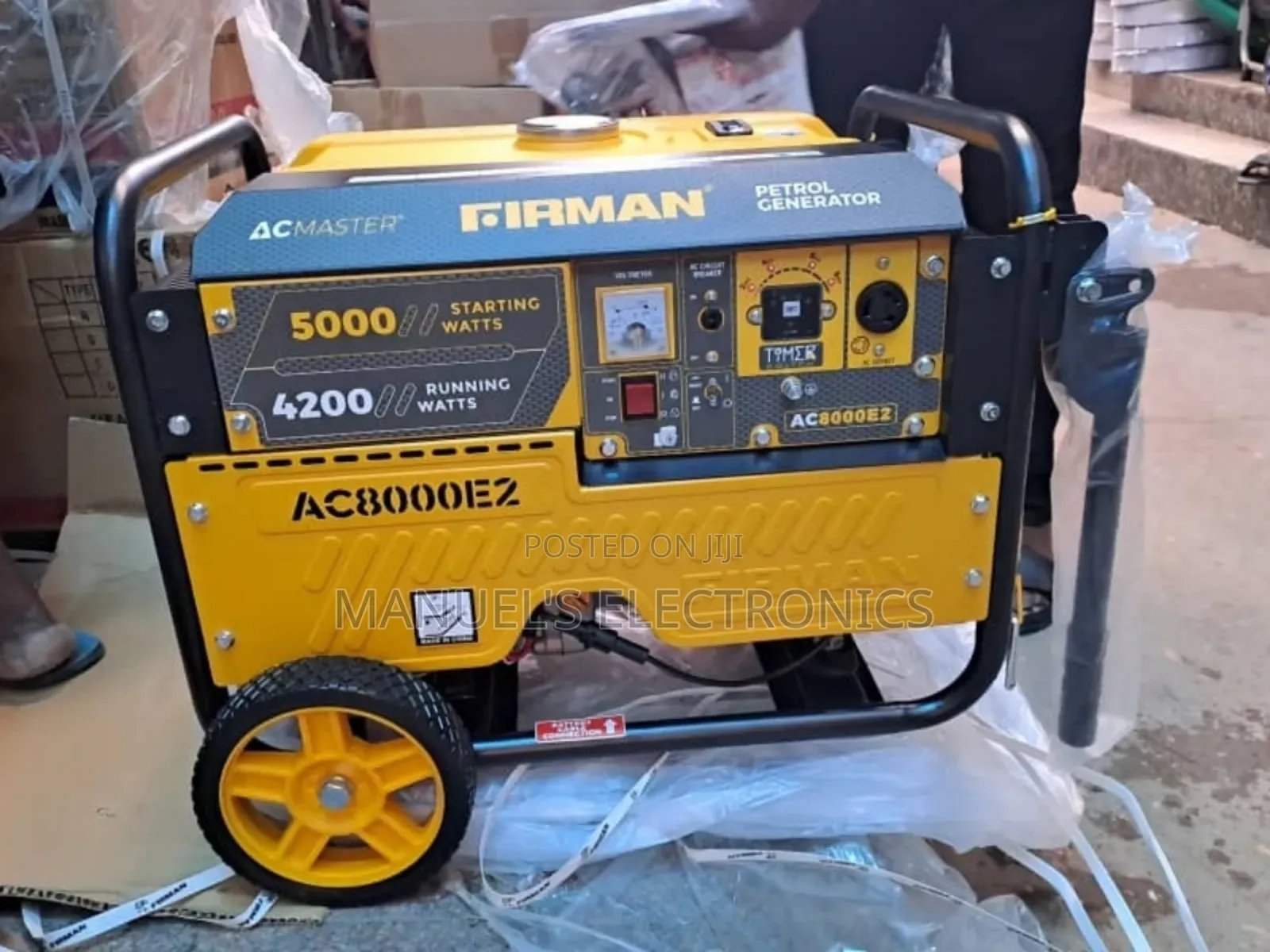 Powerful AC Master Firman Petrol Generator 100% Copper Coil