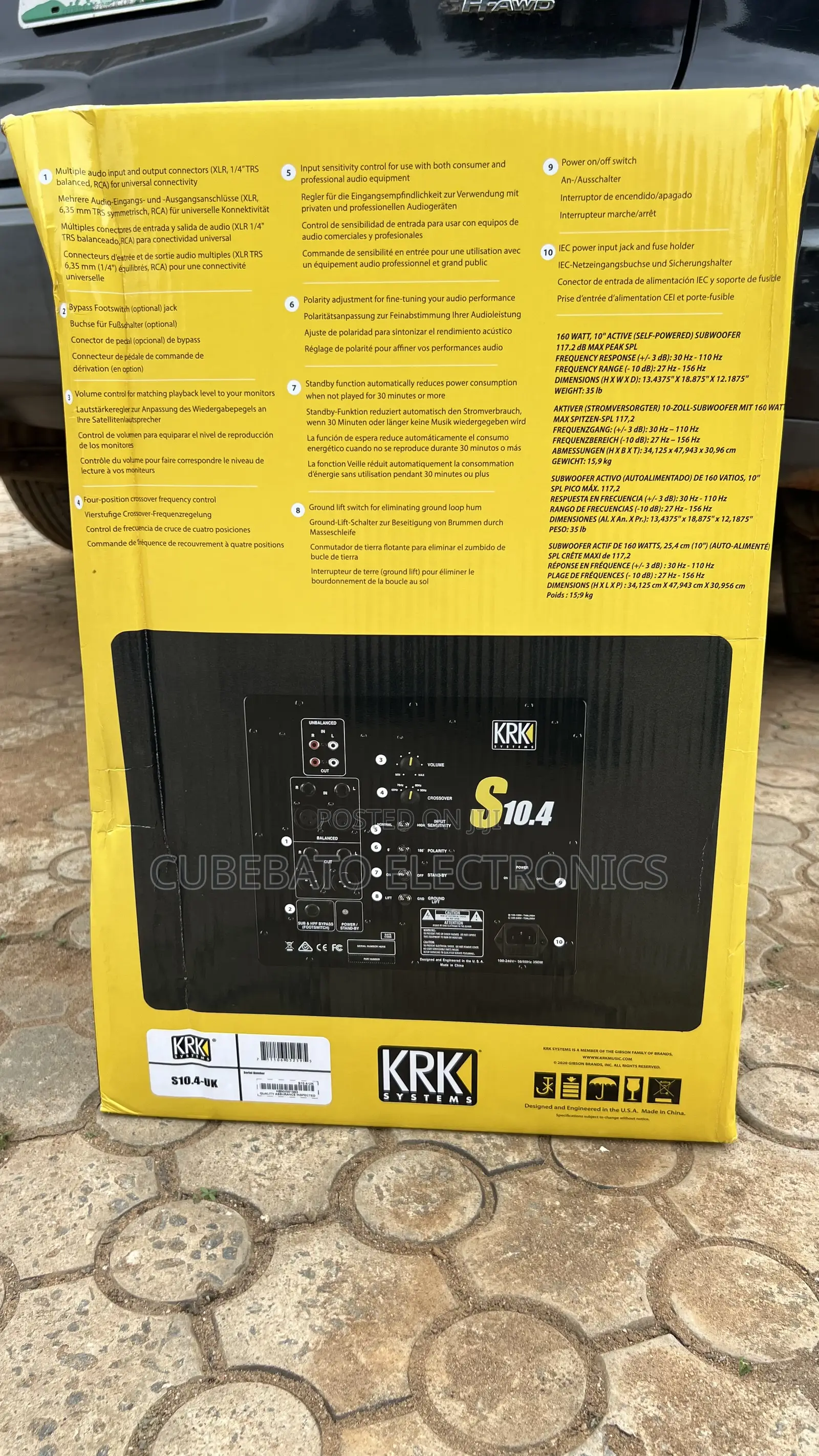 KRK Rokit 10.4 Powered Subwoofer