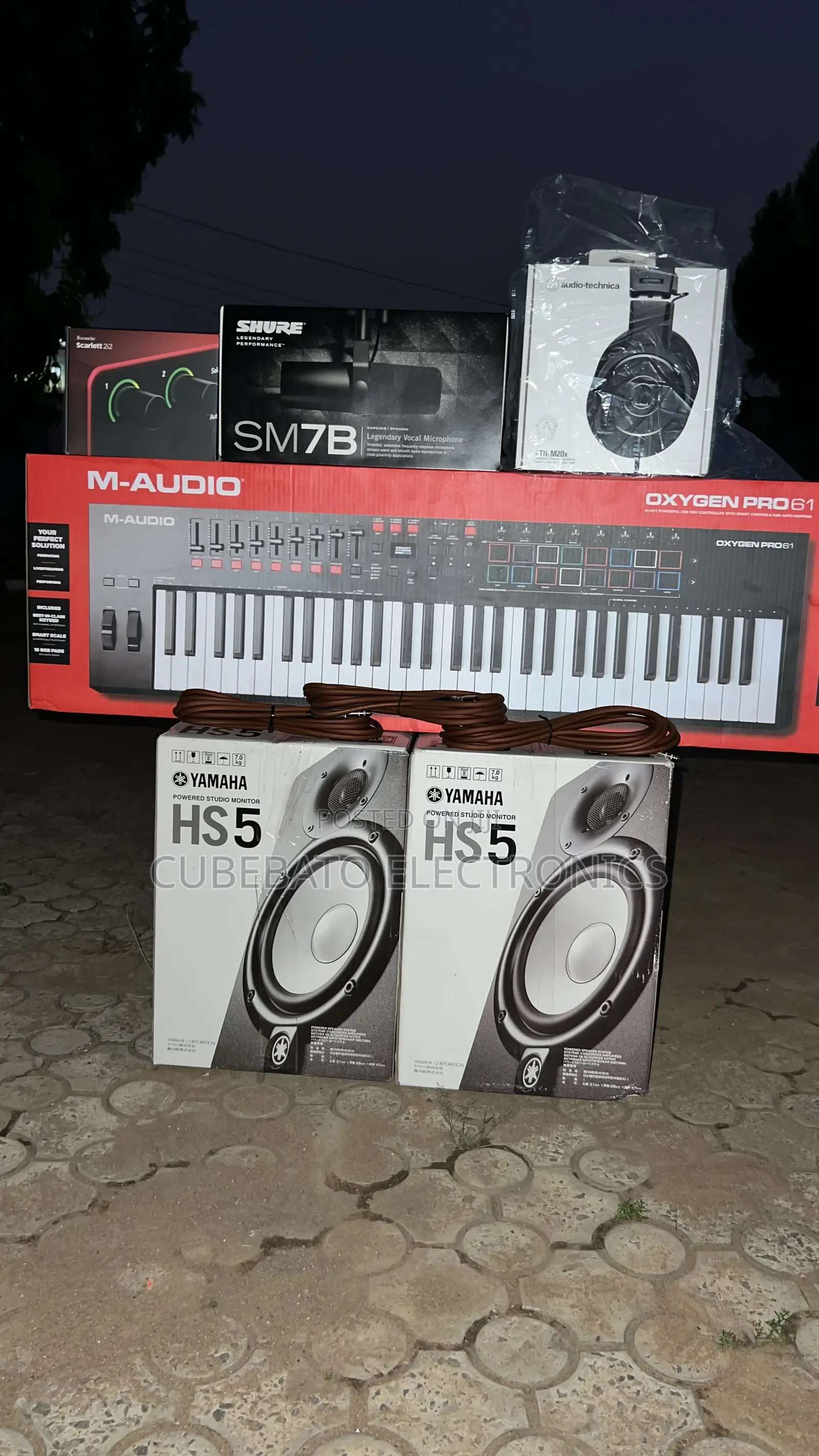 Yamaha Speaker With Full Studio Pack