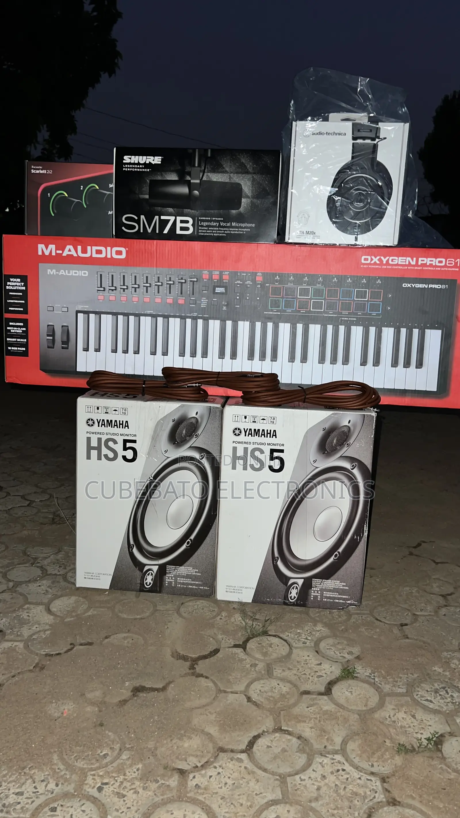 Yamaha Speaker With Full Studio Pack