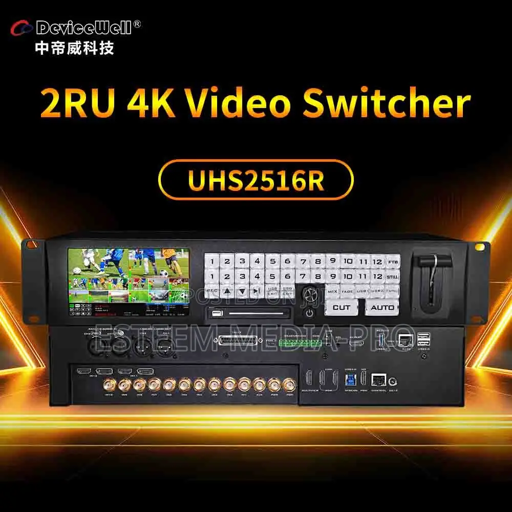 Devicewell 2RU Video Switcher-Uhs2516r
